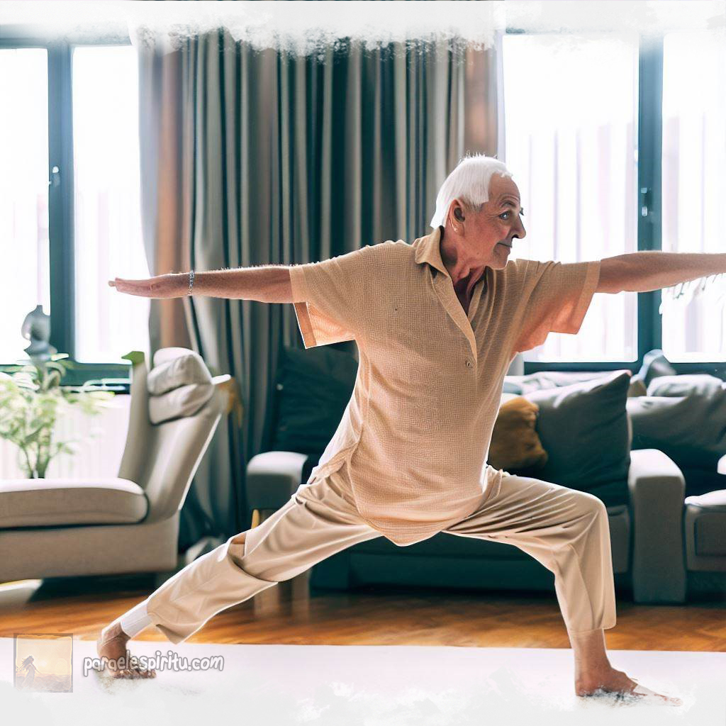 yoga postura guerrero 2